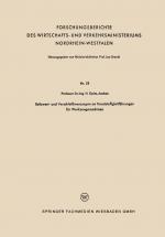 Cover-Bild Reibwert- und Verschleißmessungen an Kunststoffgleitführungen für Werkzeugmaschinen