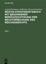 Cover-Bild Reichs-Strafgesetzbuch mit besonderer Berücksichtigung der Rechtsprechung des Reichsgerichts