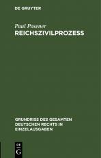 Cover-Bild Reichszivilprozeß
