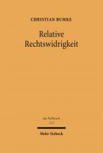 Cover-Bild Relative Rechtswidrigkeit