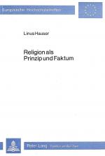 Cover-Bild Religion als Prinzip und Faktum