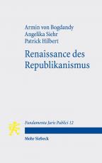 Cover-Bild Renaissance des Republikanismus