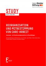Cover-Bild Reorganisation und Mitbestimmung von Care-Arbeit