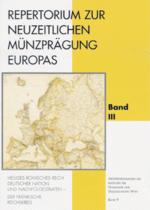 Cover-Bild Repertorium zur Neuzeitlichen Münzprägung Europas