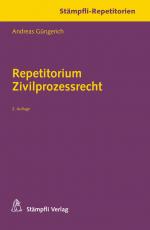 Cover-Bild Repetitorium Zivilprozessrecht