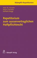 Cover-Bild Repetitorium zum ausservertraglichen Haftpflichtrecht