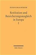 Cover-Bild Restitution und Bereicherungsausgleich in Europa