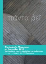 Cover-Bild Rheologische Messungen an Baustoffen 2020