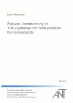 Cover-Bild Robuste Vorentzerrung in TDD-Systemen mit nicht perfekter Kanalreziprozität