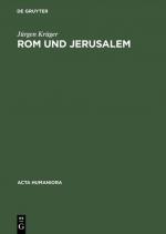 Cover-Bild Rom und Jerusalem