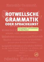 Cover-Bild Rotwellsche Grammatik oder Sprachkunst Frankfurt am Mayn 1755