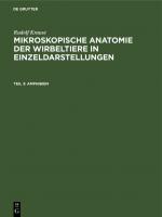 Cover-Bild Rudolf Krause: Mikroskopische Anatomie der Wirbeltiere in Einzeldarstellungen / Amphibien