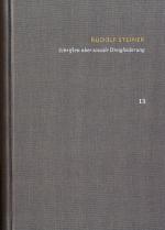 Cover-Bild Rudolf Steiner: Schriften. Kritische Ausgabe / Band 13: Schriften über soziale Dreigliederung