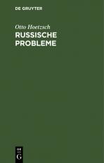 Cover-Bild Russische Probleme