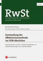 Cover-Bild RwSt Spezial: Anwendung der Effektivzinsmethode im UGB-Abschluss