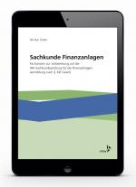 Cover-Bild Sachkunde Finanzanlagen