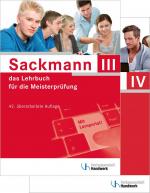 Cover-Bild Sackmann - das Lehrbuch für die Meisterprüfung Teil III und IV
