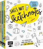 Cover-Bild Sag's mit Sketchnotes: Alle Grundlagen, Symbol-Bibliothek und über 1000 Vorlagen