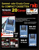 Cover-Bild Sammel- oder Ersatz-Cover für TDK MA-R/XG COMPACT CASSETTEN