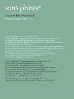 Cover-Bild sans phrase