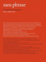 Cover-Bild sans phrase