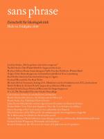 Cover-Bild sans phrase