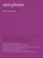 Cover-Bild sans phrase