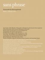 Cover-Bild sans phrase