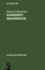 Cover-Bild Sanskrit-Grammatik