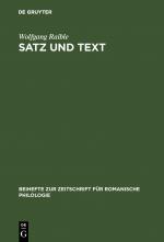 Cover-Bild Satz und Text