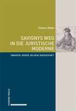 Cover-Bild Savignys Weg in die juristische Moderne