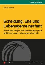 Cover-Bild Scheidung, Ehe und Lebensgemeinschaft