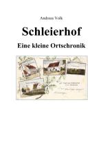 Cover-Bild Schleierhof - Eine kleine Ortschronik