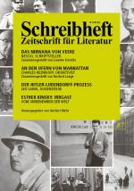 Cover-Bild SCHREIBHEFT 87: Charles Reznikoff: An den Ufern von Manhattan / Nescio: Das Nirwana von Veere / Leo Lania: Der Hitler-Ludendorff-Prozess