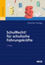 Cover-Bild SchulRecht! für schulische Führungskräfte