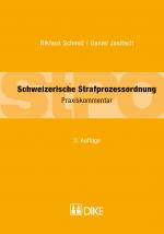 Cover-Bild Schweizerische Strafprozessordnung