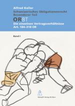 Cover-Bild Schweizerisches Obligationenrecht, Besonderer Teil