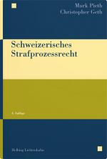 Cover-Bild Schweizerisches Strafprozessrecht