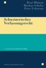 Cover-Bild Schweizerisches Verfassungsrecht