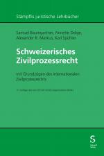 Cover-Bild Schweizerisches Zivilprozessrecht