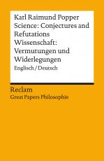 Cover-Bild Science: Conjectures and Refutations / Wissenschaft: Vermutungen und Widerlegungen