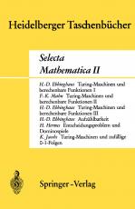Cover-Bild Selecta Mathematica II