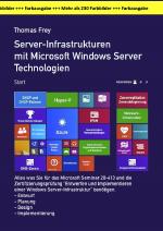 Cover-Bild Server-Infrastrukturen mit Microsoft Windows Server Technologien in der großen Farbausgabe