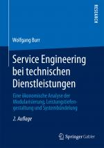 Cover-Bild Service Engineering bei technischen Dienstleistungen