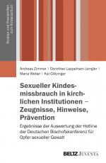 Cover-Bild Sexueller Kindesmissbrauch in kirchlichen Institutionen - Zeugnisse, Hinweise, Prävention