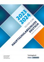 Cover-Bild Sicher zum Hauptschulabschluss Deutsch Baden-Württemberg 2023 und 2024