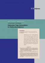Cover-Bild Siebenten-Tags-Adventisten im Nationalsozialismus unter Berücksichtigung der geschichtlichen und theologischen Entwicklung in Deutschland von 1875 bis 1950