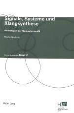 Cover-Bild Signale, Systeme und Klangsynthese