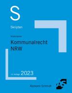Cover-Bild Skript Kommunalrecht NRW