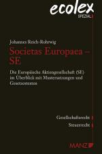 Cover-Bild Societas Europaea - SE